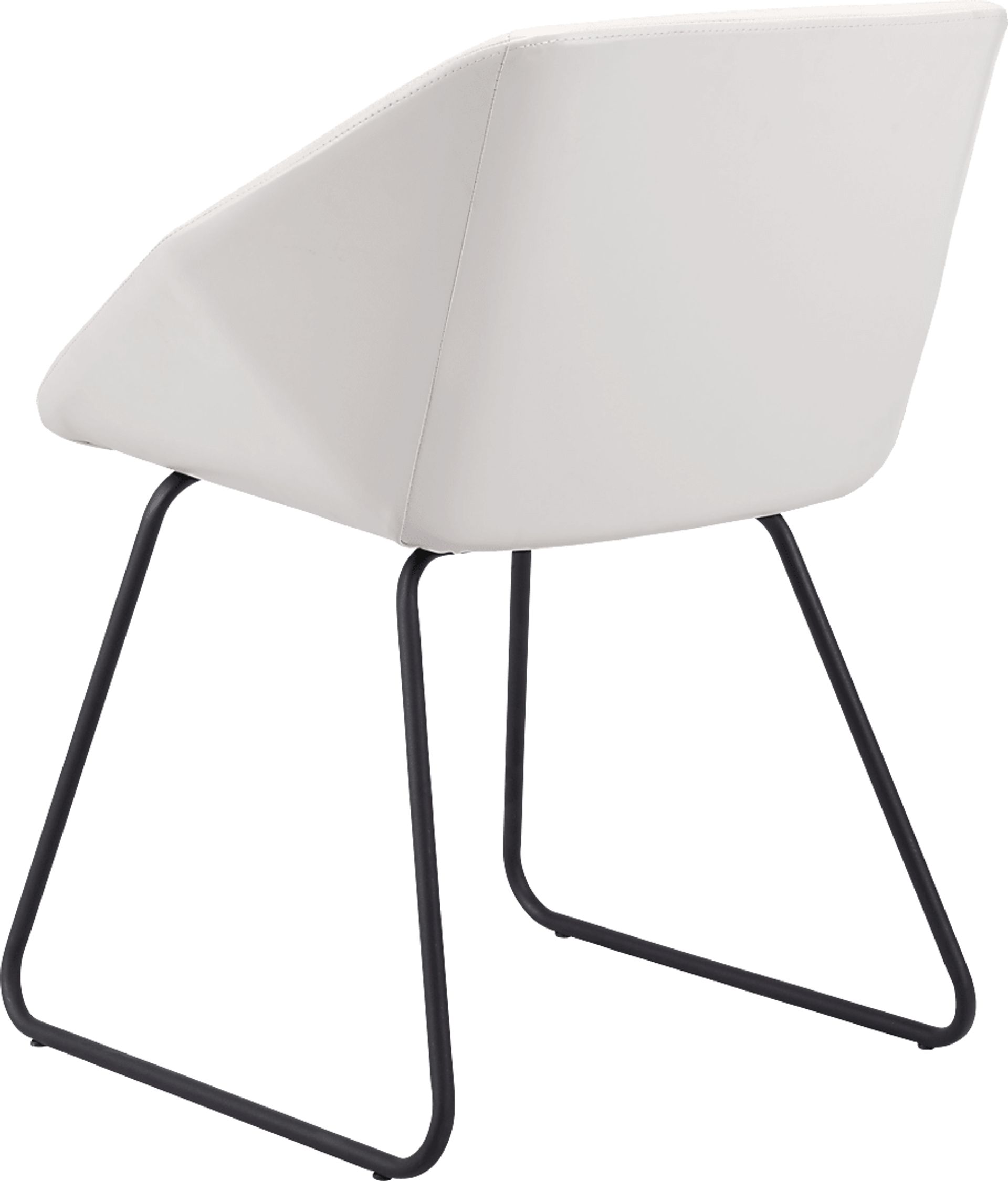 Barliff White Dining Chair, Set of 2 - Image 5