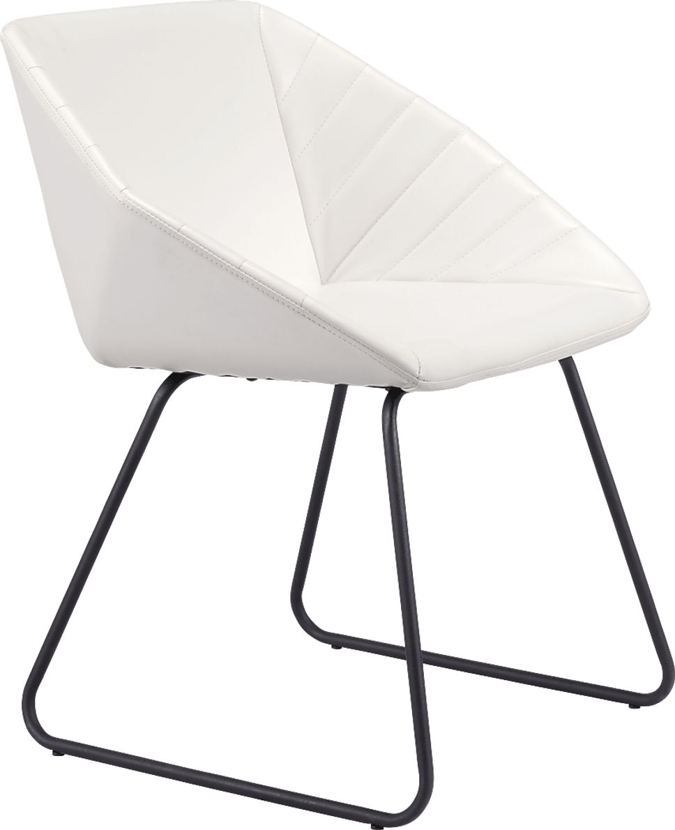 Barliff White Dining Chair, Set of 2 Rooms To Go