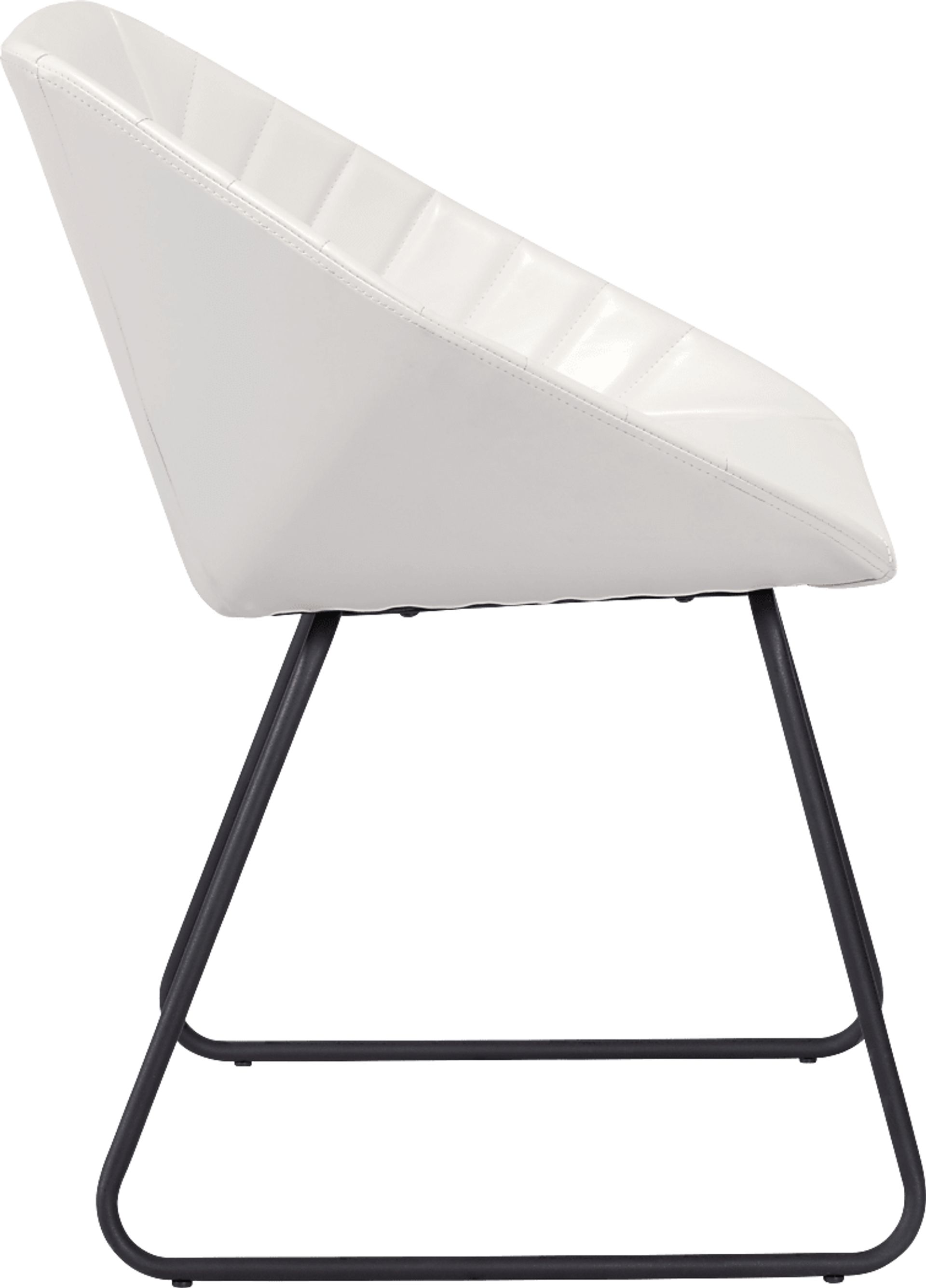 Barliff White Dining Chair, Set of 2 - Image 8