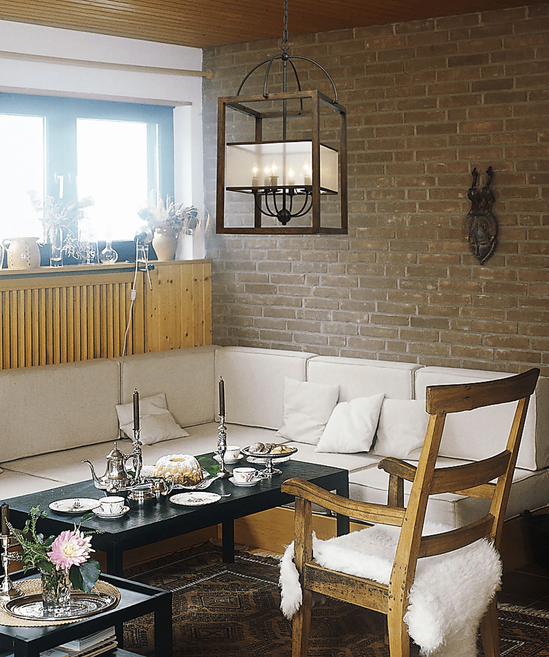 Barlin Brown Chandelier - Image 2