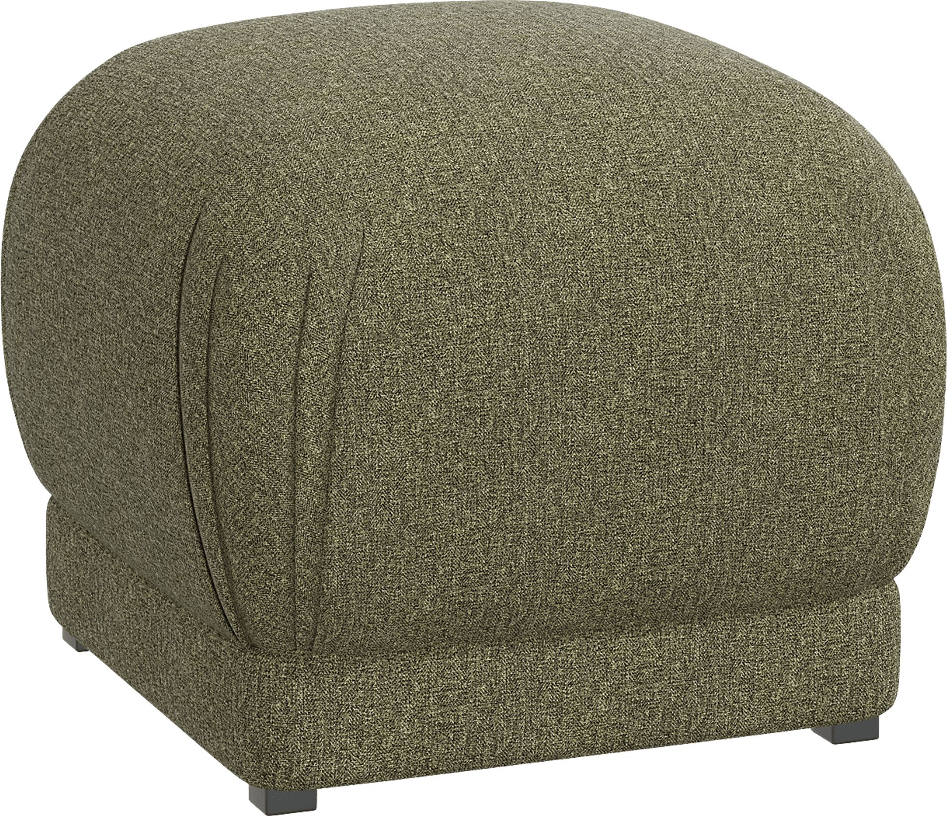 Barn Chic Green Ottoman - Image 1