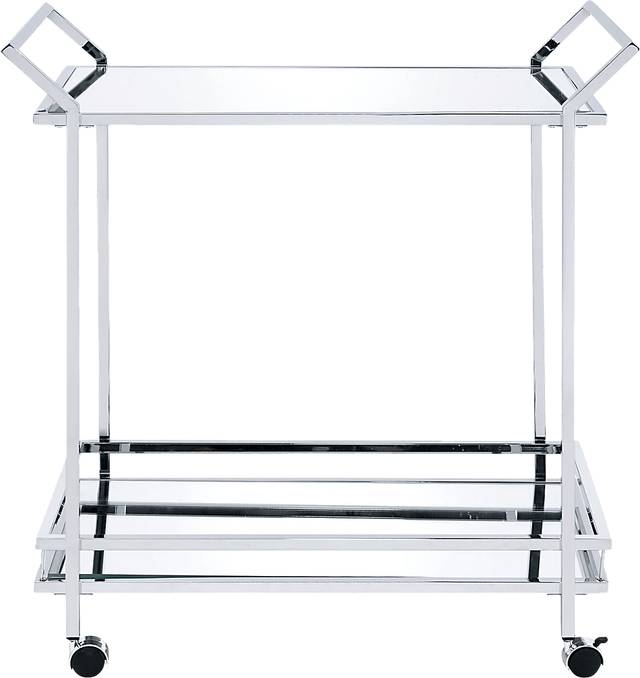 Barnette Silver Bar Cart - Thumbnail - Image 2