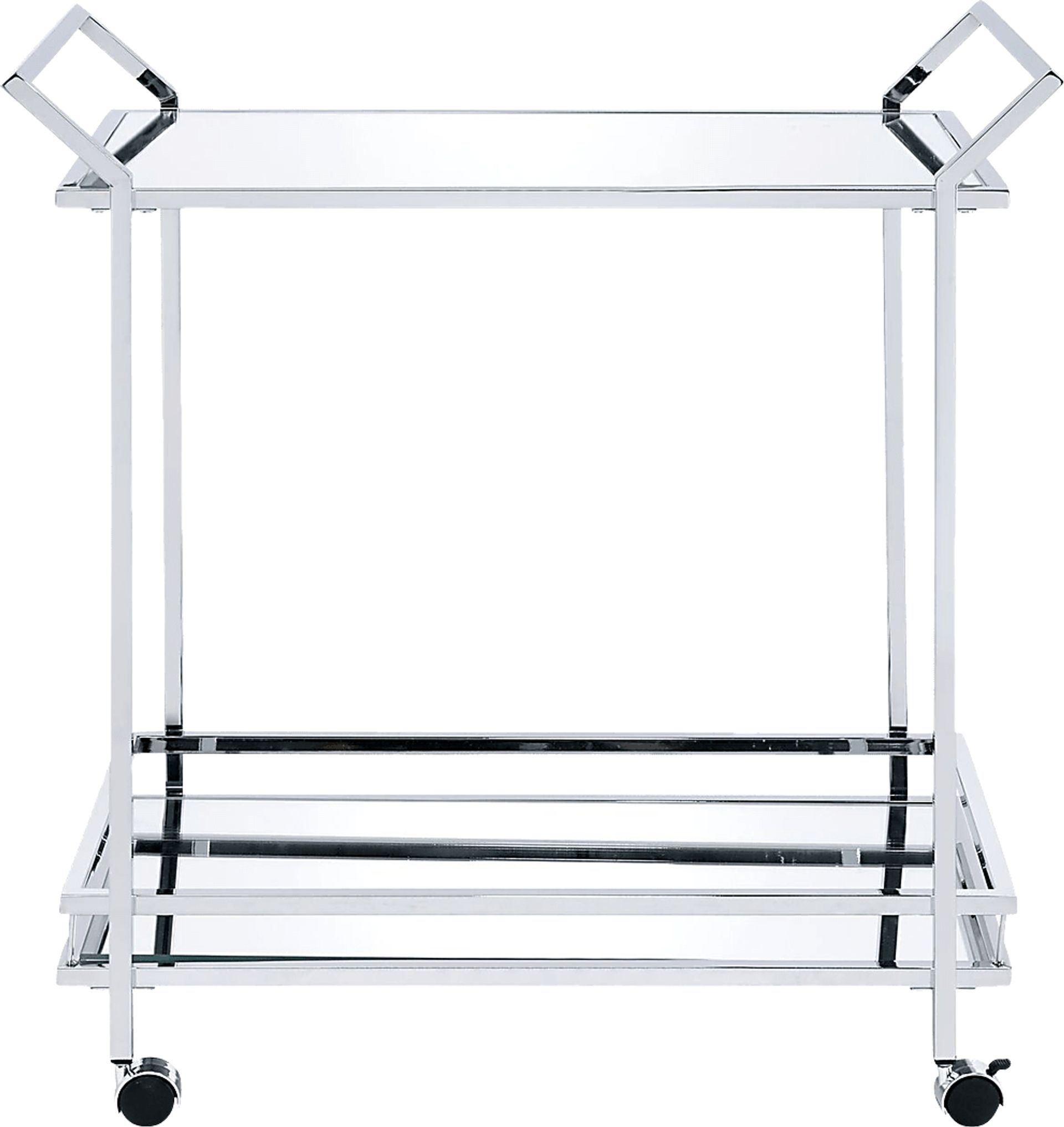 Barnette Silver Bar Cart - Image 2