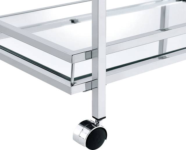 Barnette Silver Bar Cart - Thumbnail - Image 3