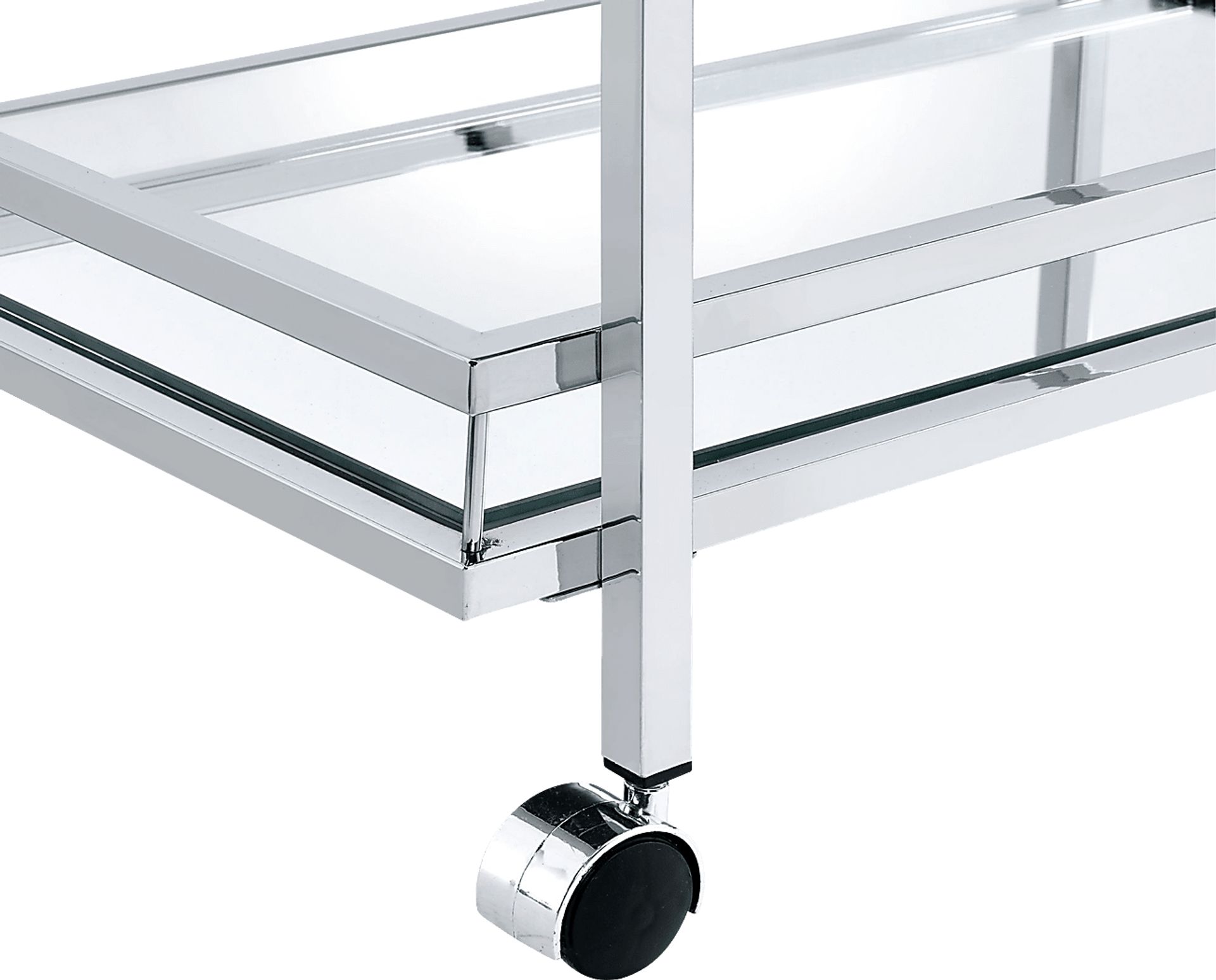Barnette Silver Bar Cart - Image 3