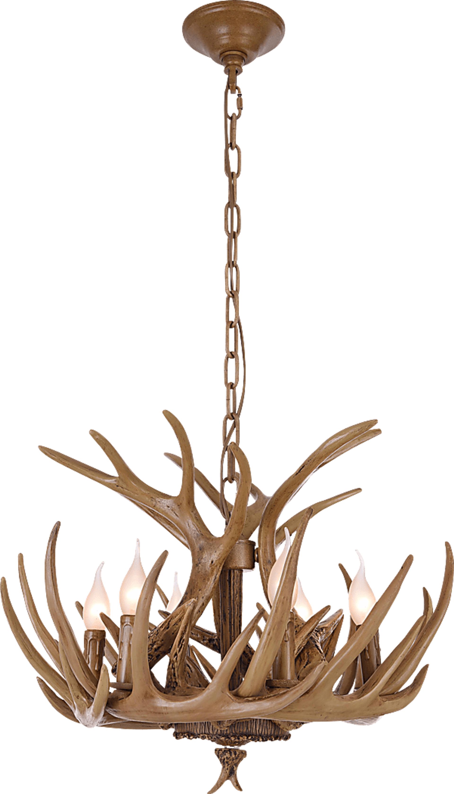 Barnfield Way Natural Chandelier - Image 1