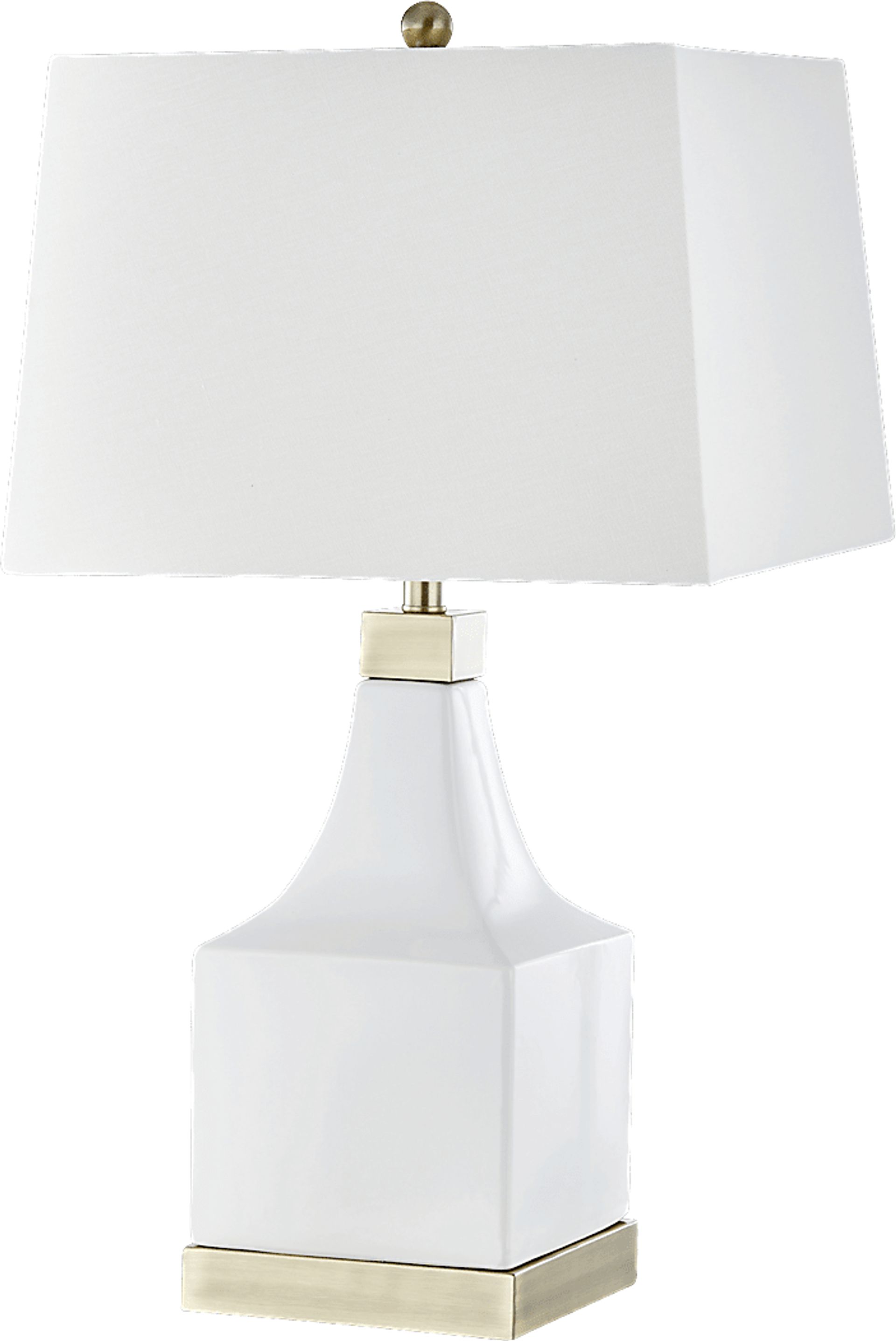 Barnhart White Lamp - Image 1