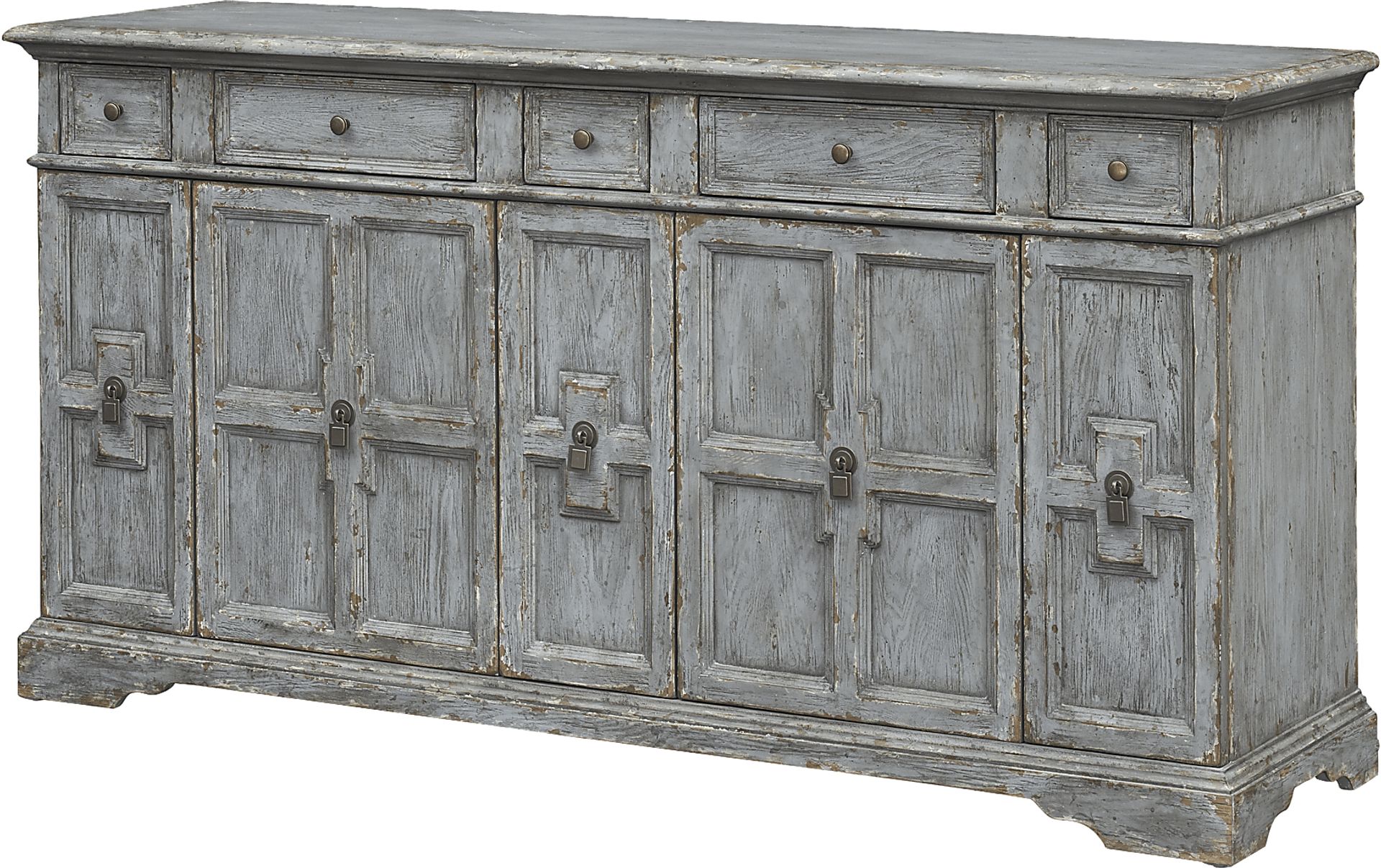 Barnisdale Gray Credenza - Image 1