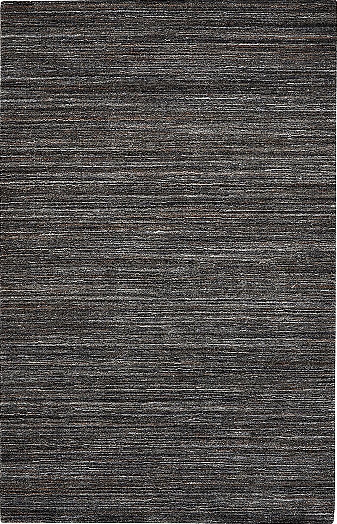 Barnrich Charcoal 3'6 x 5'6 Rug