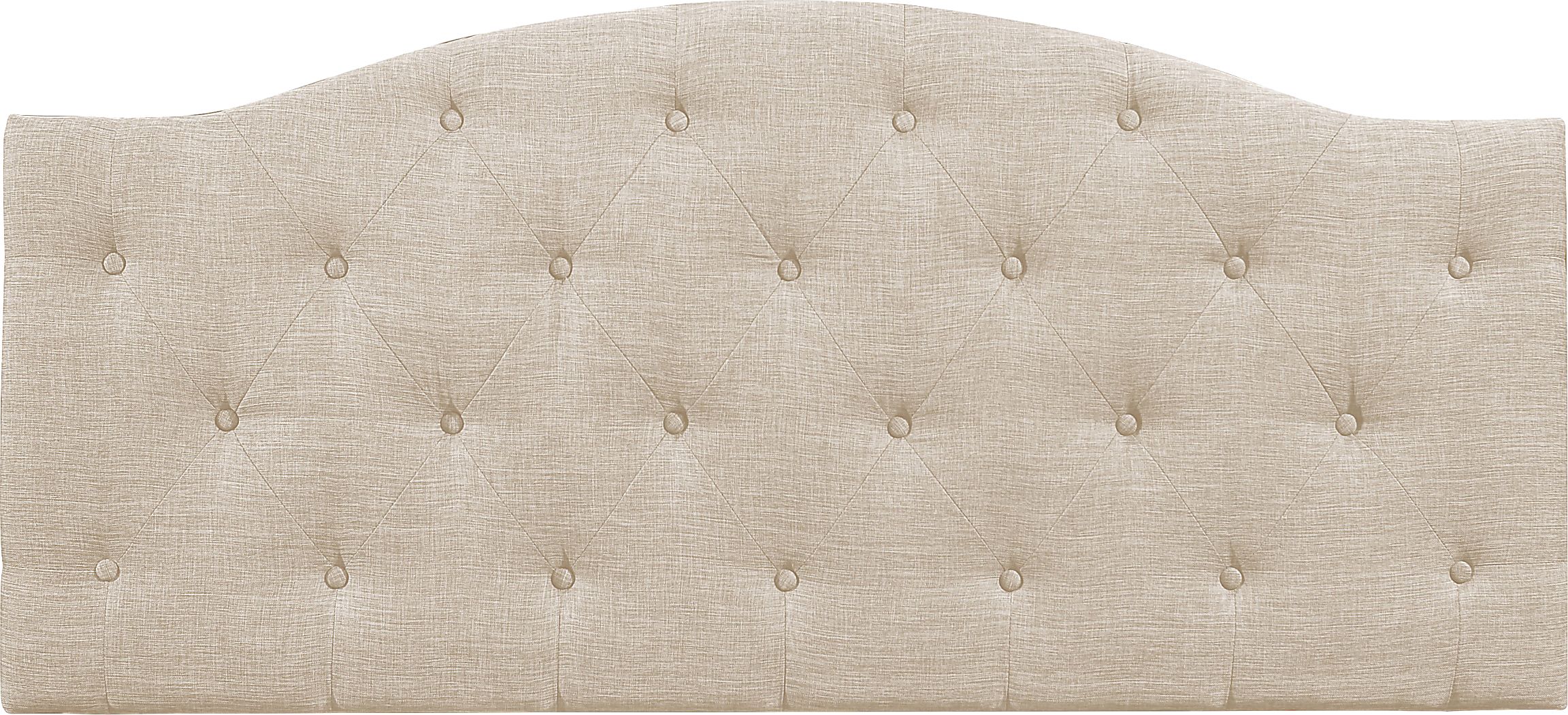 Barnsdale Beige Twin Upholstered Headboard