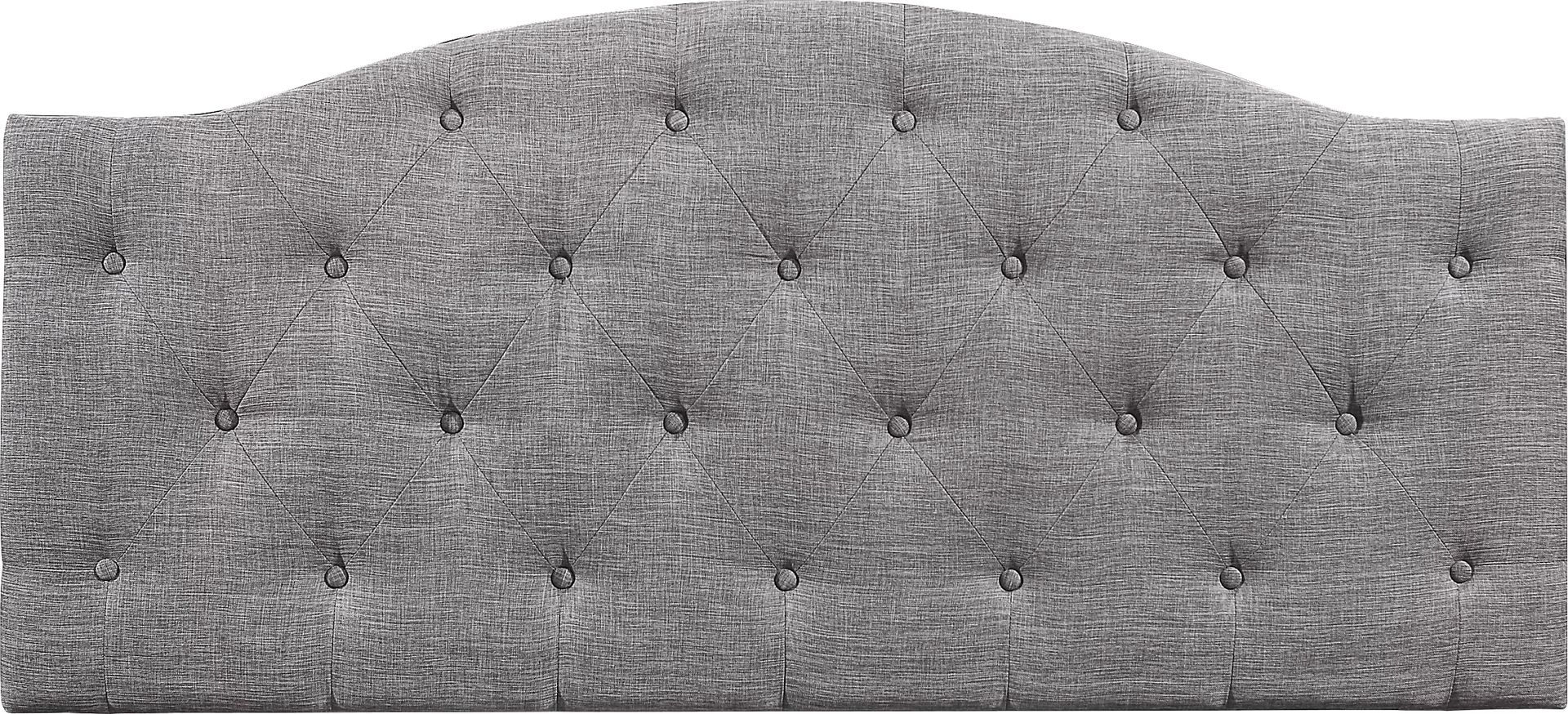 Barnsdale Gray Full/Queen Upholstered Headboard - Image 1
