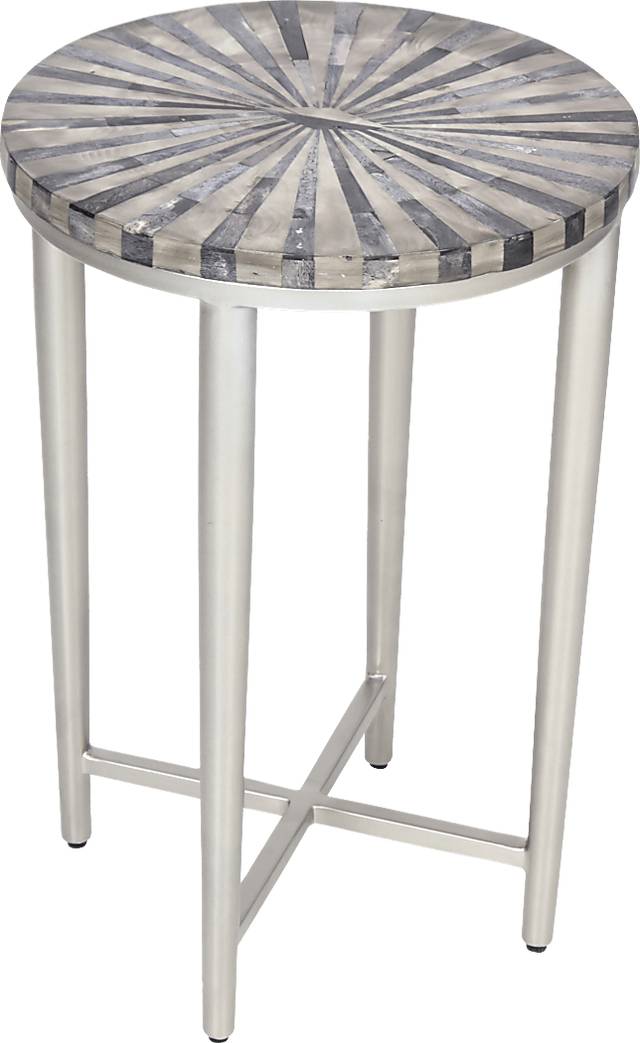 Barnsleigh Gray Accent Table - Thumbnail - Image 1