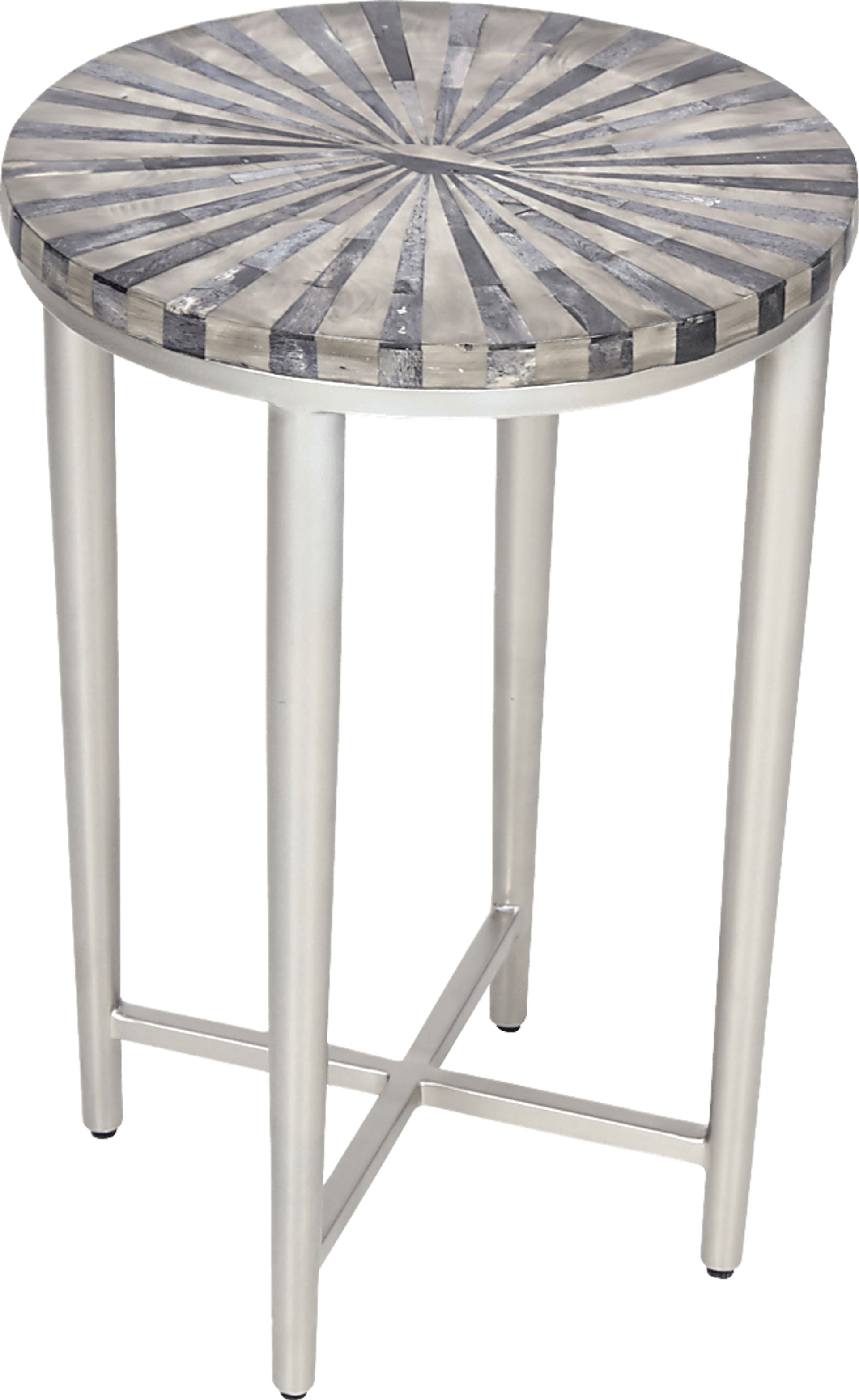 Barnsleigh Gray Accent Table - Image 1