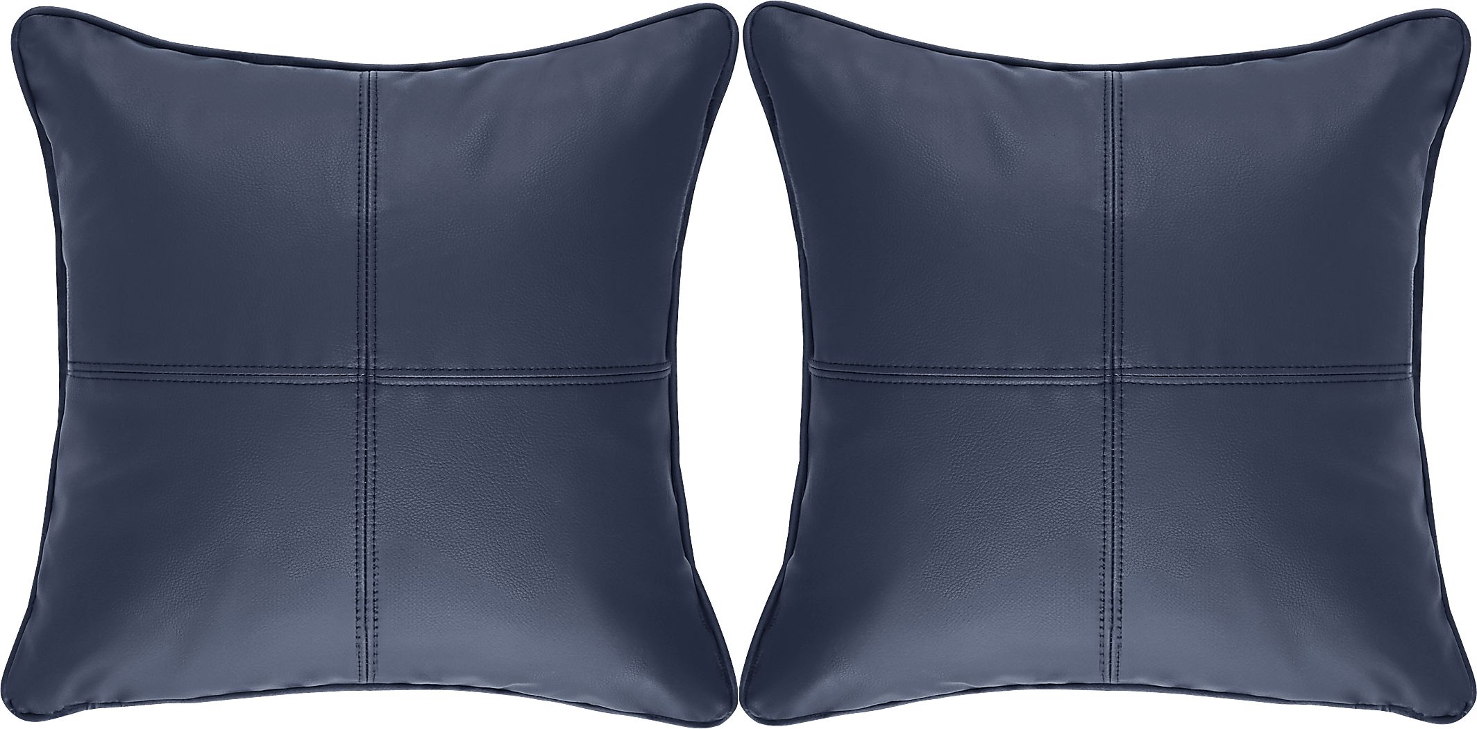 Barnwell Navy Indoor/Outdoor Accent Pillows (Set of 2)