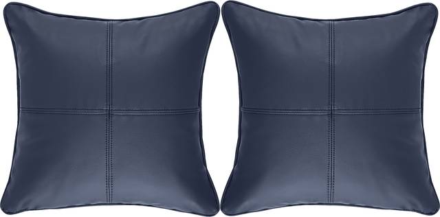Barnwell Navy Indoor/Outdoor Accent Pillows (Set of 2) - Thumbnail - Image 1