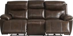 triple power reclining sofa