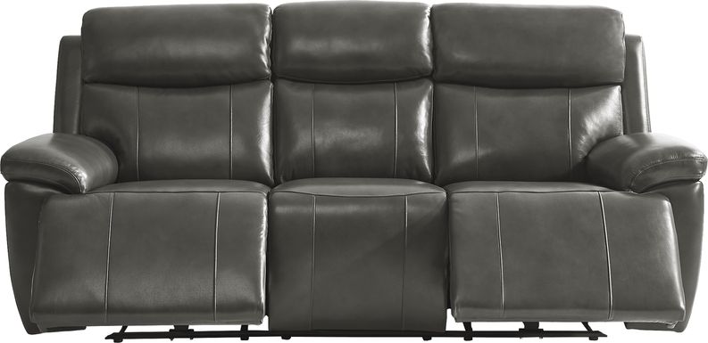 Barolo Leather Triple Power Reclining Sofa