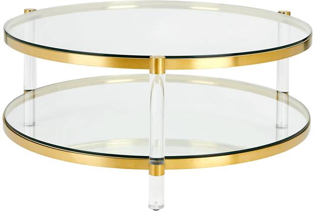Baronay Gold Cocktail Table - Thumbnail - Image 1