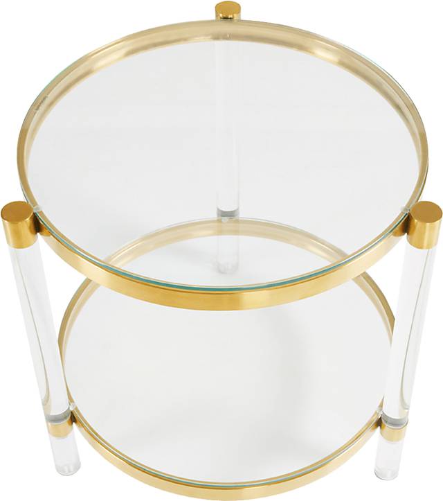 Baronay Gold End Table - Thumbnail - Image 2