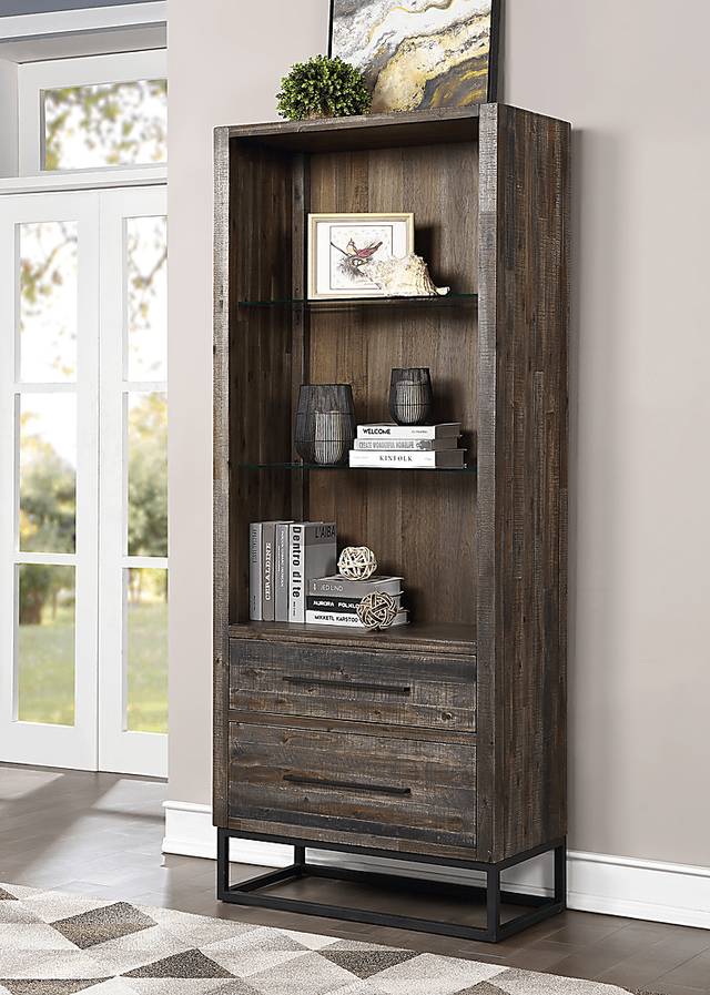 Baronshire Brown Bookcase - Thumbnail - Image 4