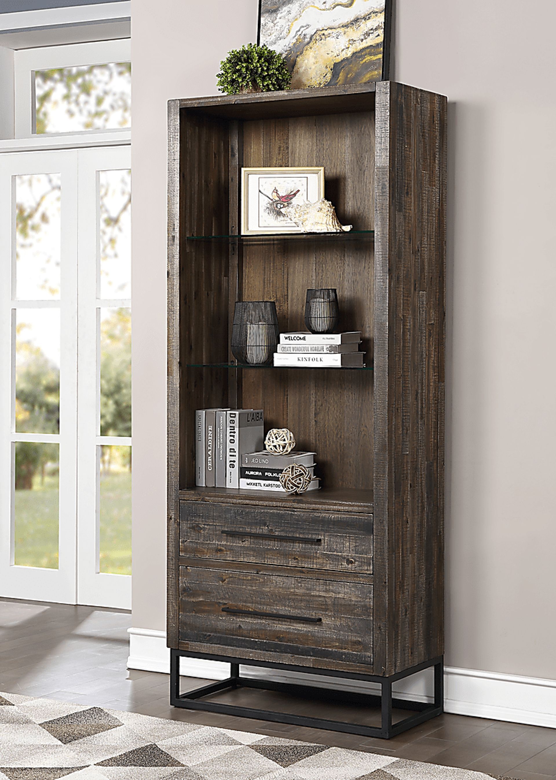 Baronshire Brown Bookcase - Image 4