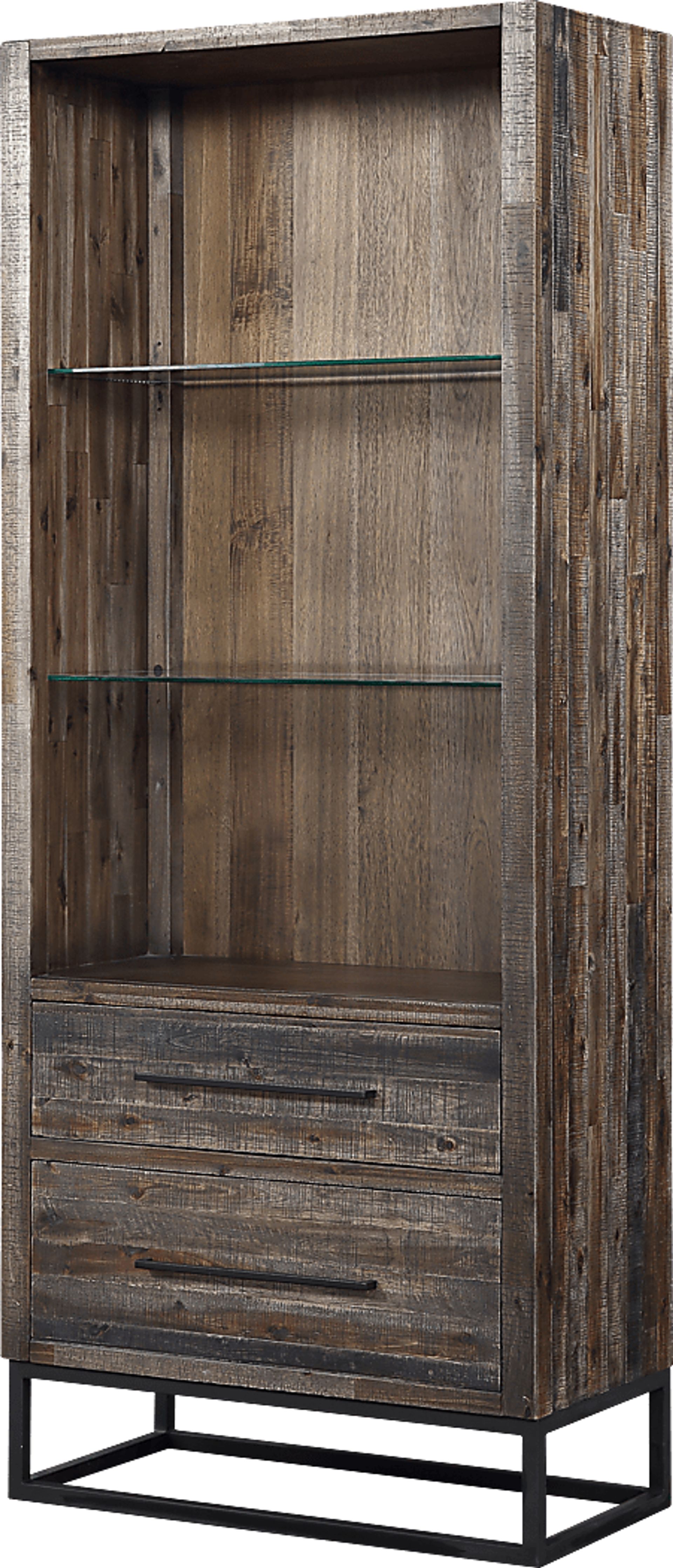 Baronshire Brown Bookcase - Image 1