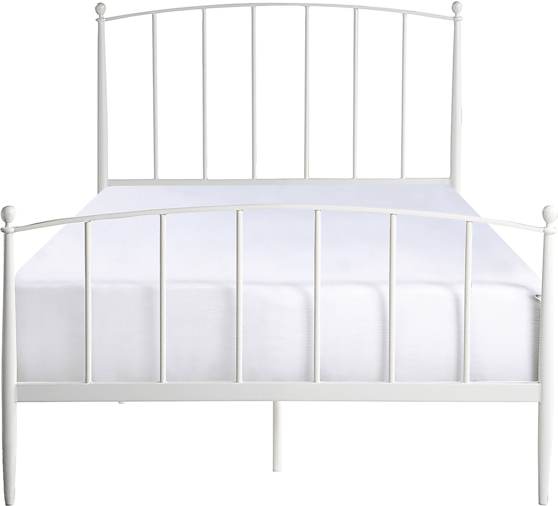 Baronwood White Full Platform Bed - Image 4