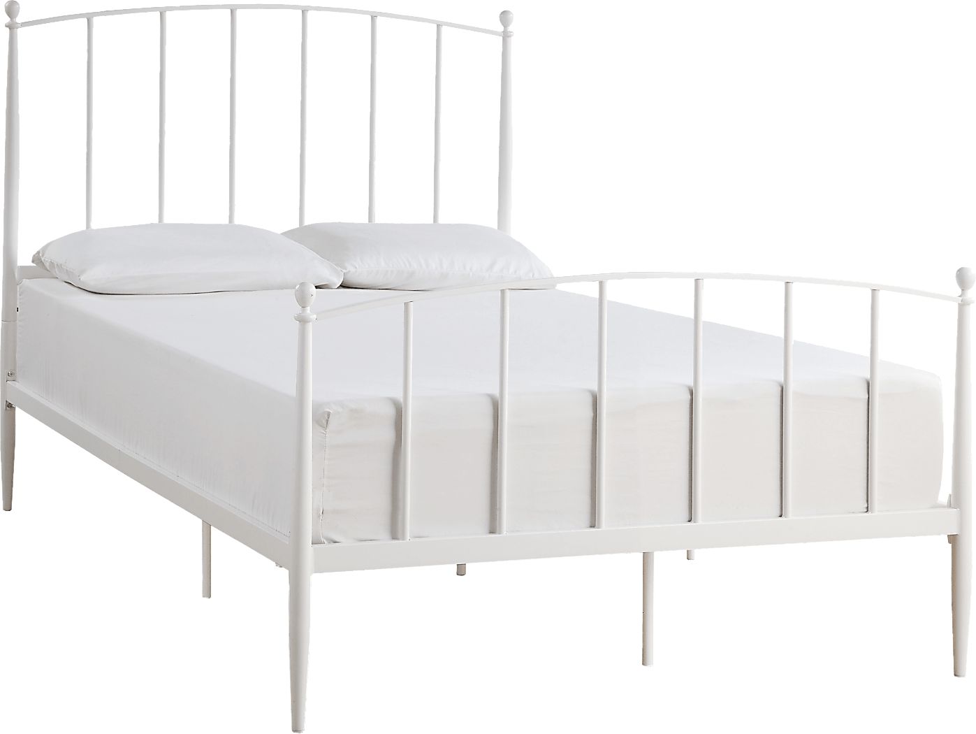 Baronwood White Full Platform Bed