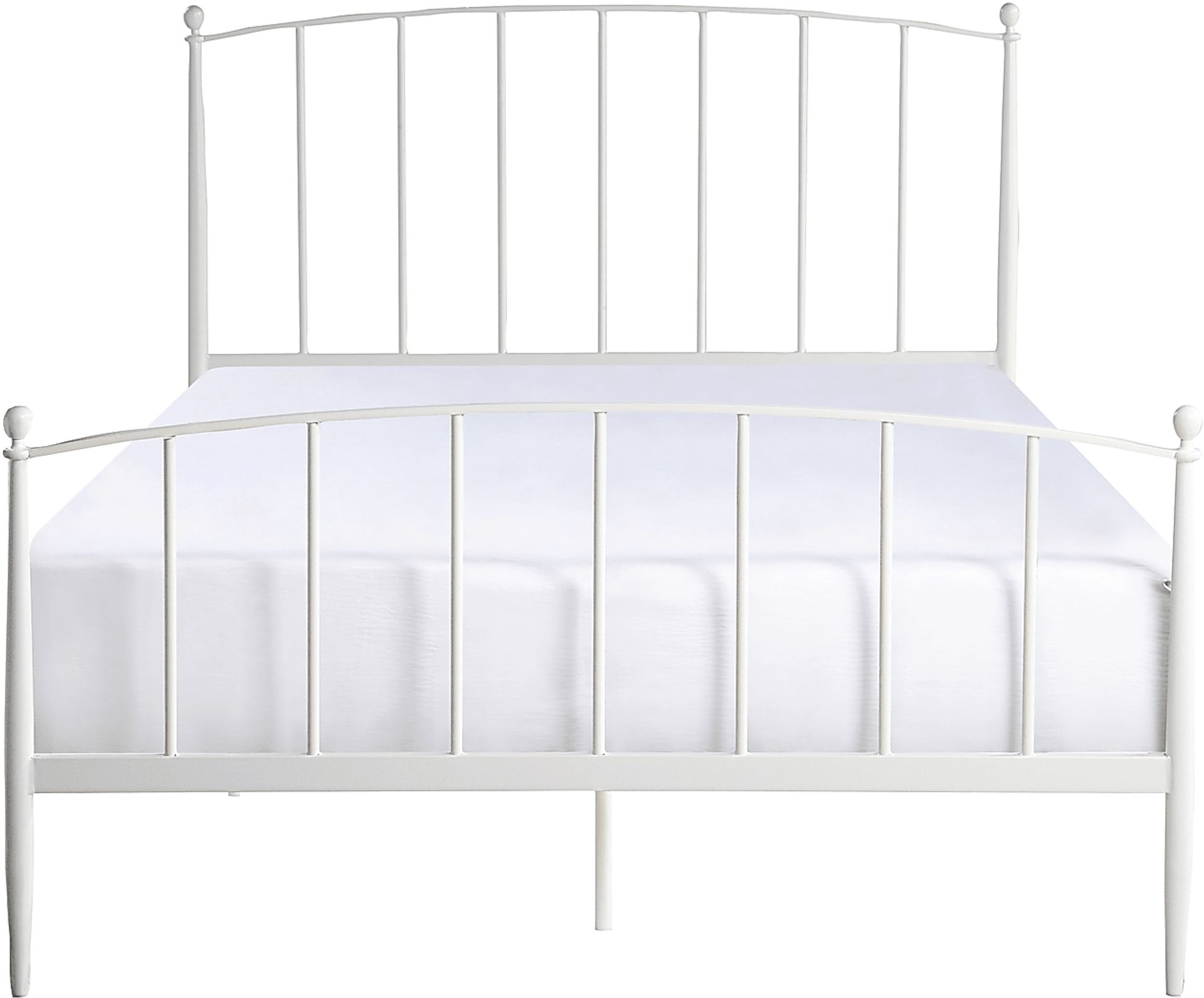 Baronwood White Queen Platform Bed - Image 4