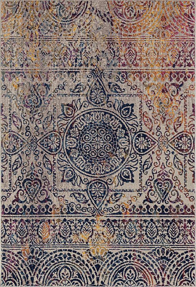 Baroux Multi 7'6 x 9'6 Rug - Thumbnail - Image 1