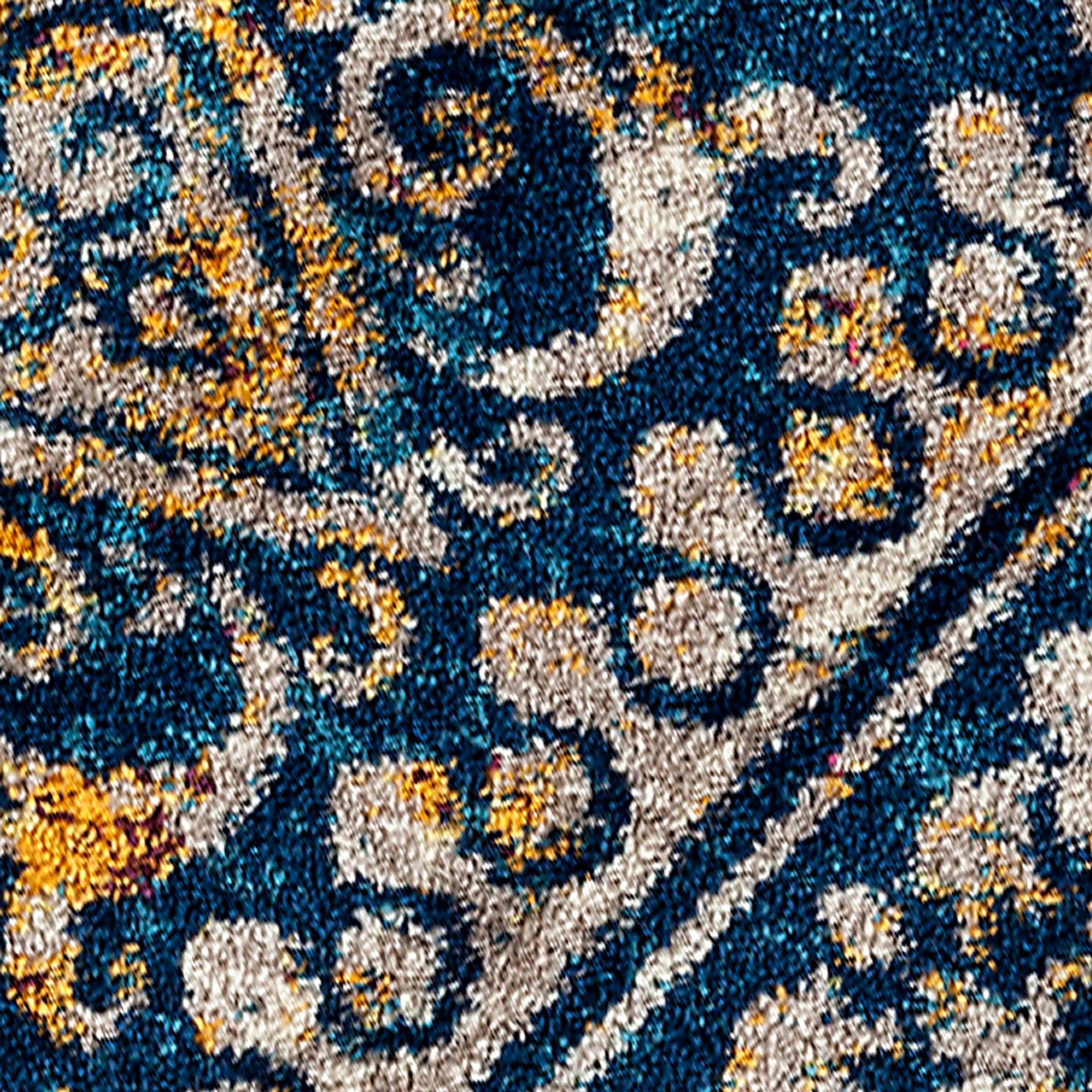 Baroux Navy/Multi 5'3 x 7'6 Rug - Image 4