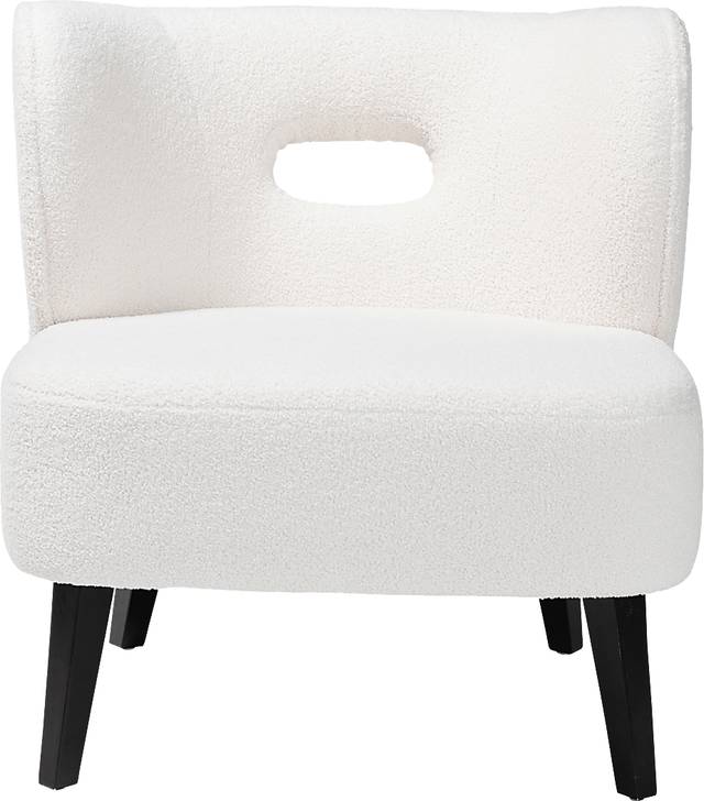 Barrataria Ivory Accent Chair - Thumbnail - Image 3