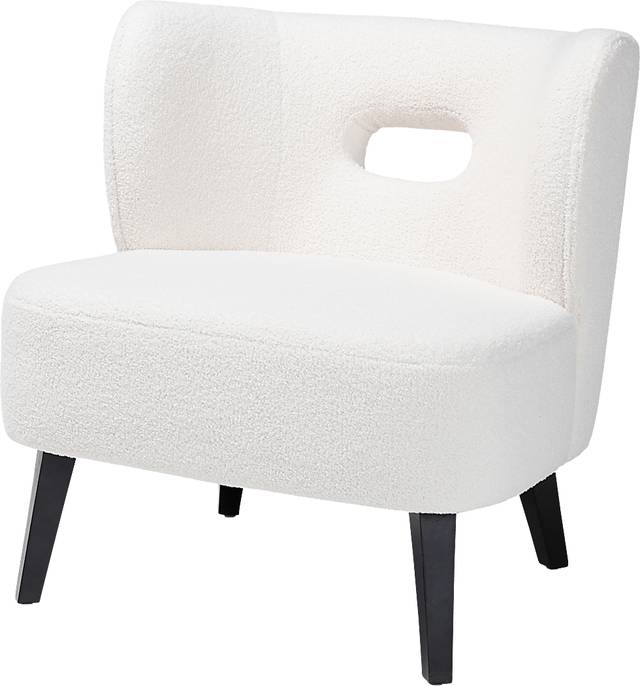 Barrataria Ivory Accent Chair - Thumbnail - Image 1