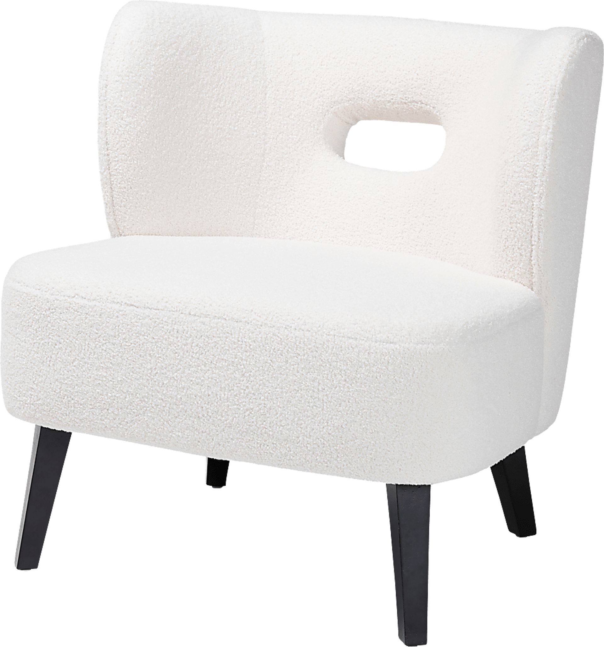 Barrataria Ivory Accent Chair - Image 1