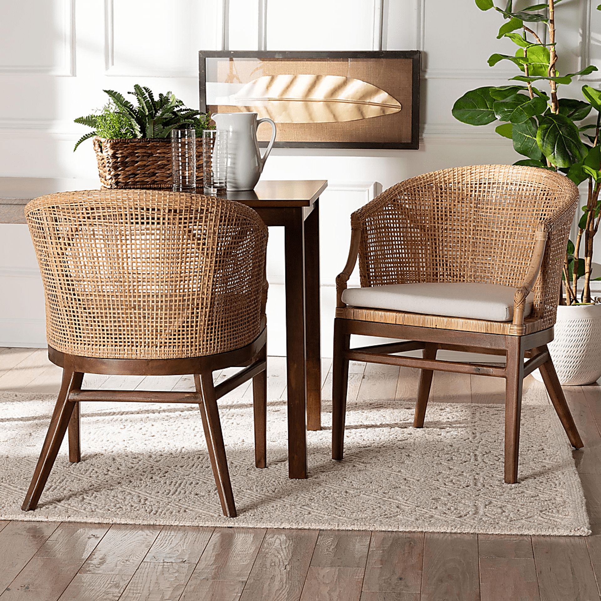 Barrely Brown Dining Chair, Set of 2 - Image 2