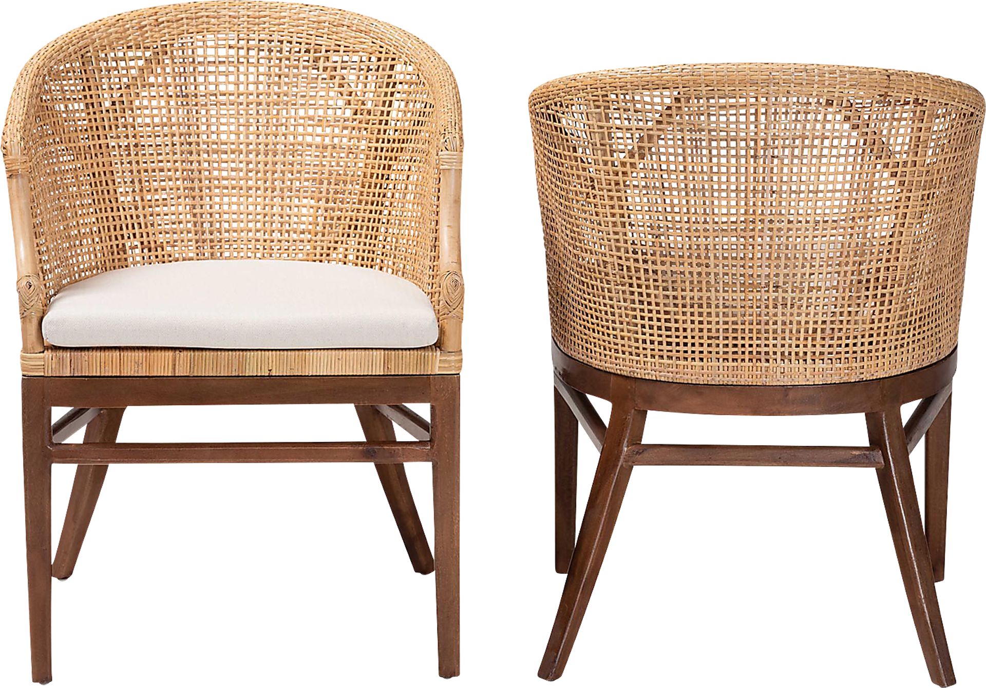 Barrely Brown Dining Chair, Set of 2 - Image 3