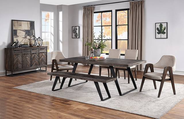 Barremore Brown Accent Bench - Thumbnail - Image 6