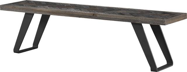 Barremore Brown Accent Bench - Thumbnail - Image 1