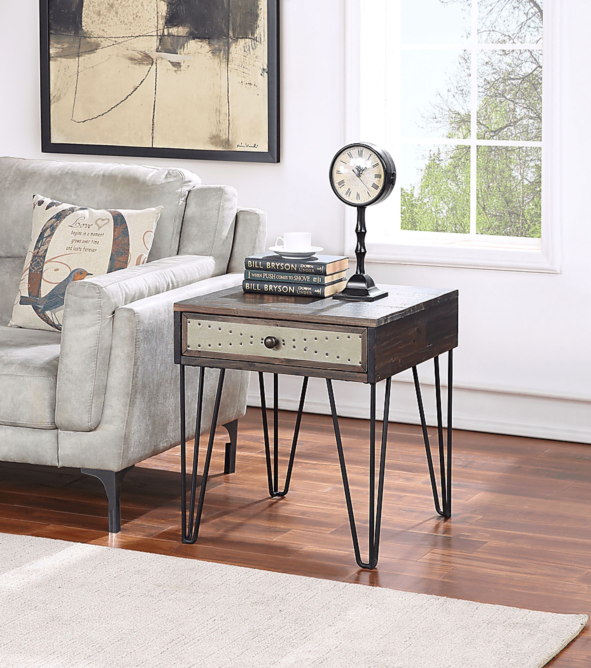 Barremore Brown End Table - Image 8