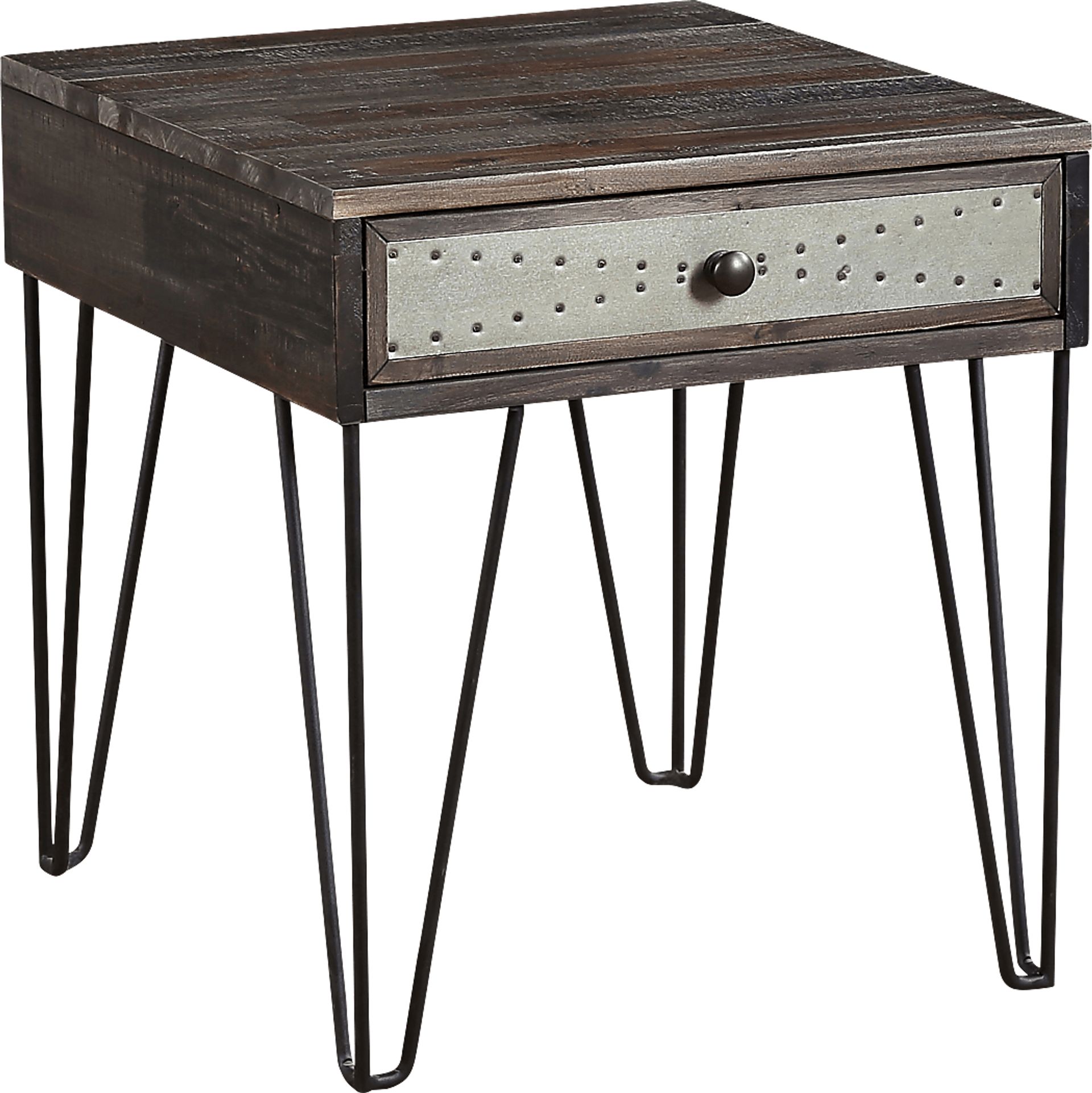 Barremore Brown End Table - Image 1