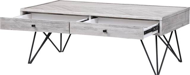 Barremore White Cocktail Table - Thumbnail - Image 3