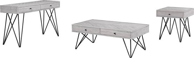 Barremore White Cocktail Table - Thumbnail - Image 6
