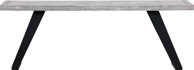 Barremore White Counter Height Bench - Thumbnail - Image 2