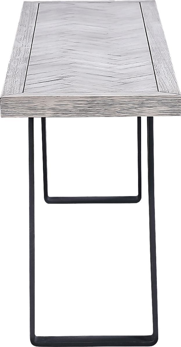 Barremore White Counter Height Bench Rooms To Go