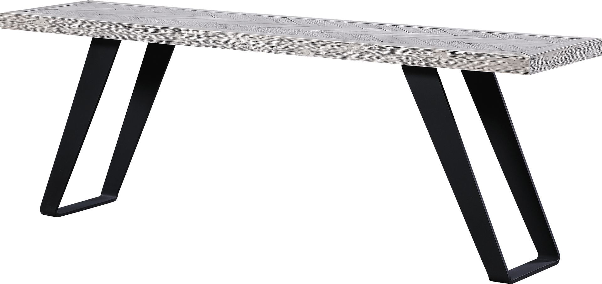 Barremore White Counter Height Bench - Image 1