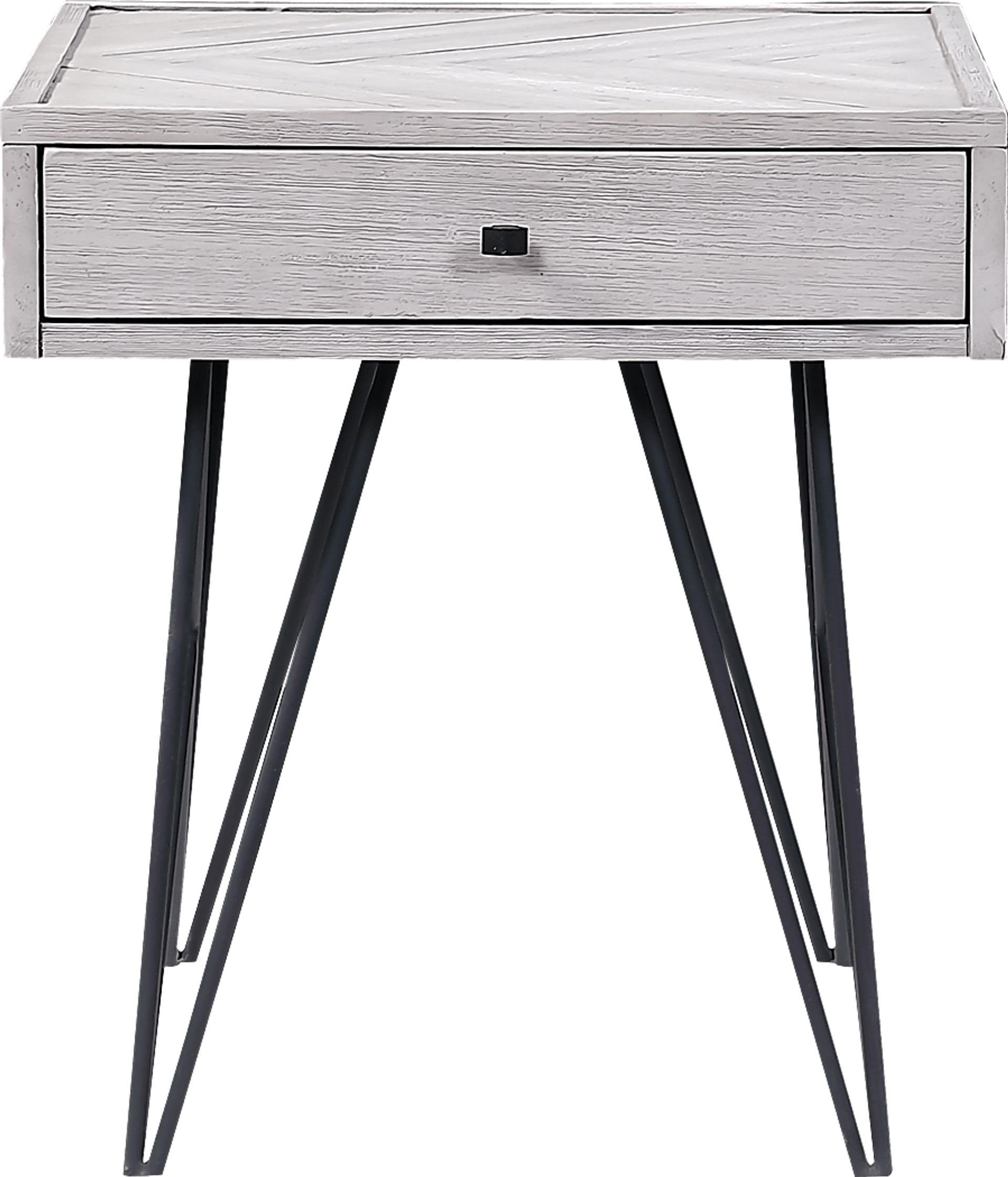 Barremore White End Table - Image 2