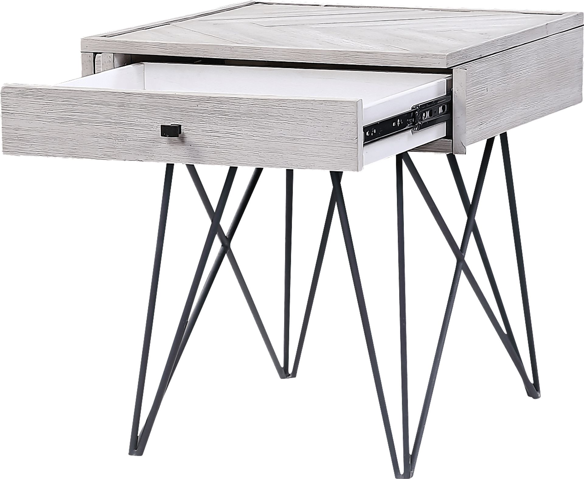 Barremore White End Table - Image 3