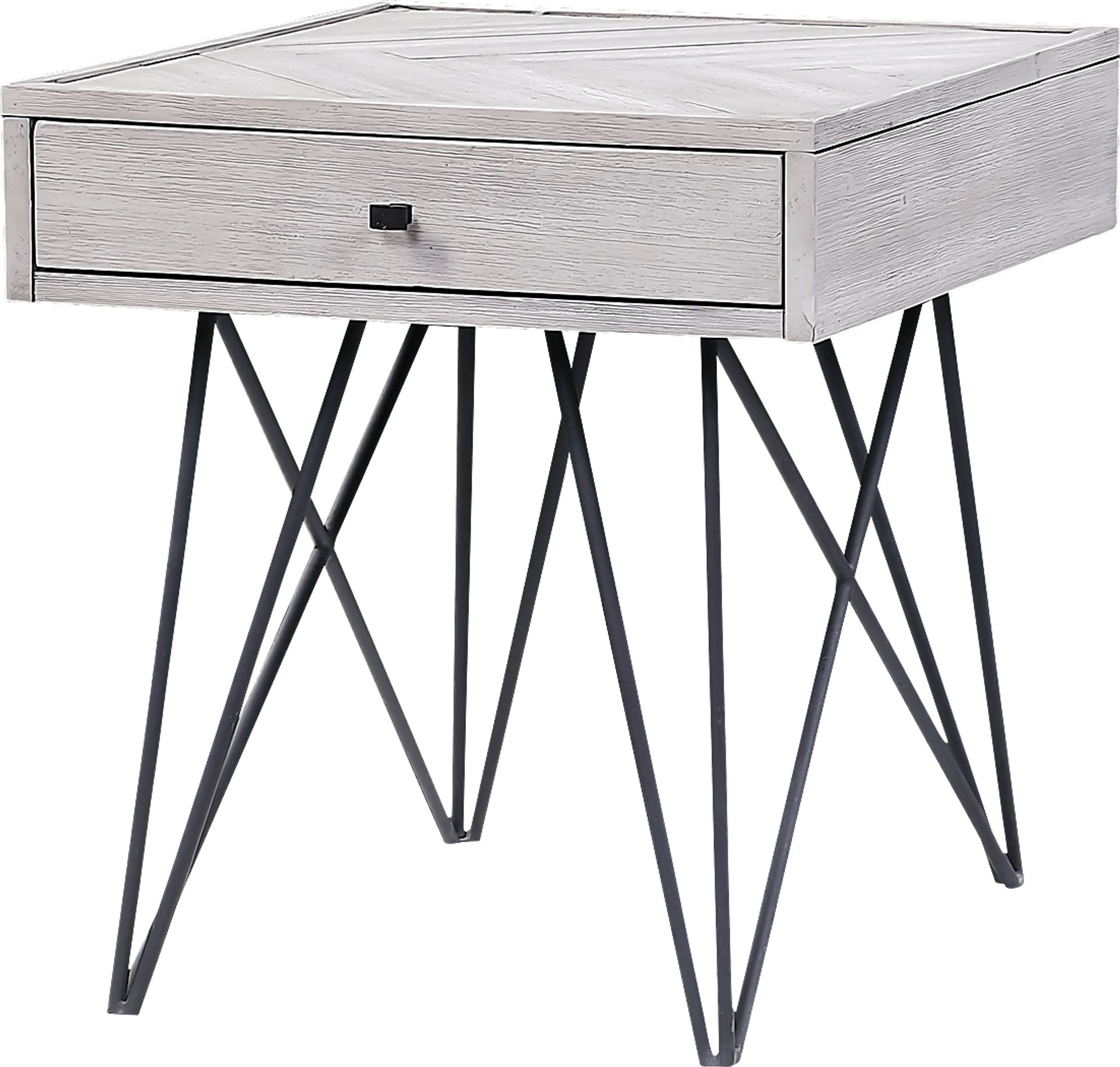 Barremore White End Table - Image 1