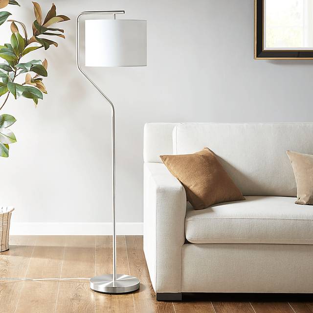 Barrett Alley Silver Floor Lamp - Thumbnail - Image 2