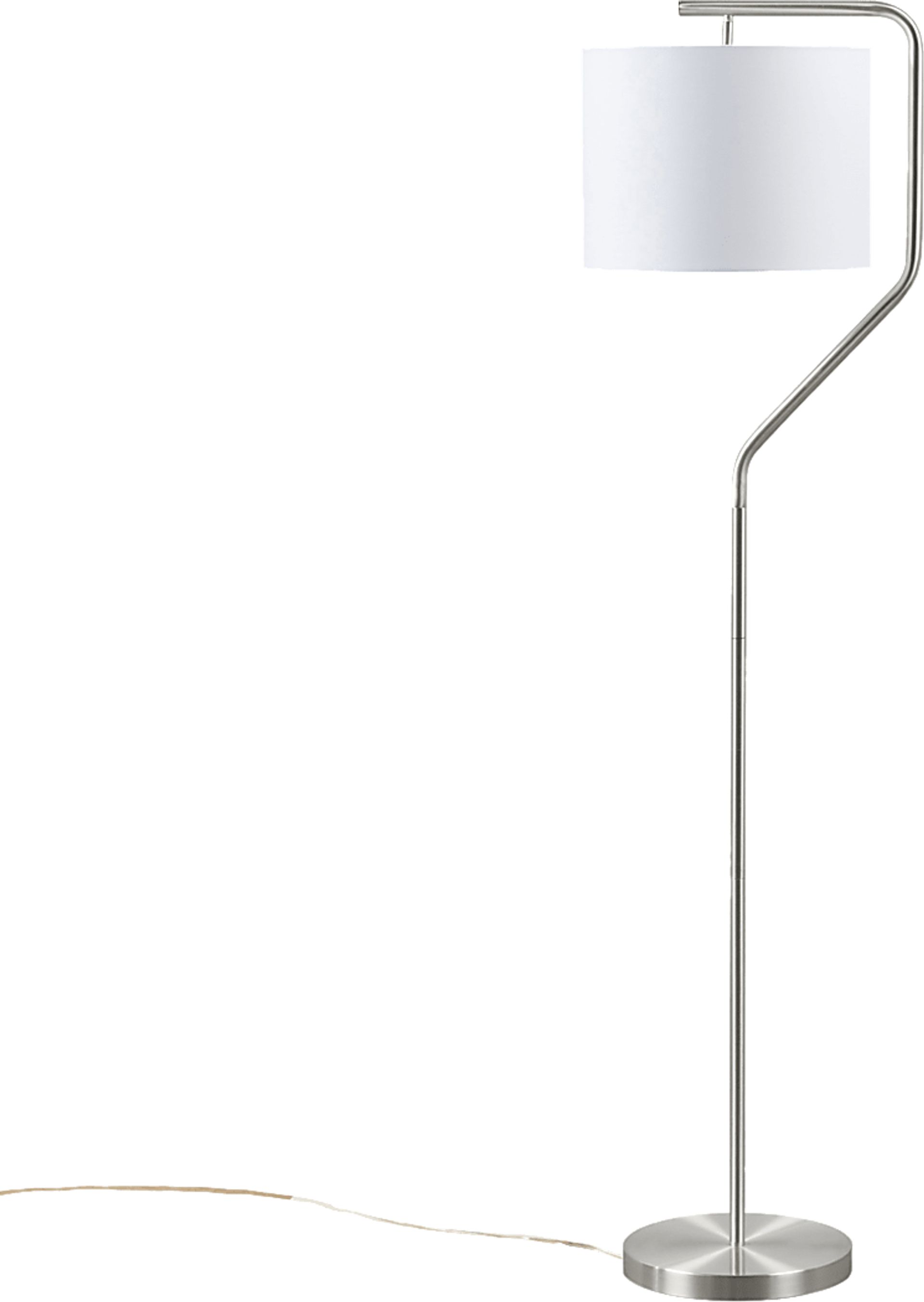 Barrett Alley Silver Floor Lamp - Image 1